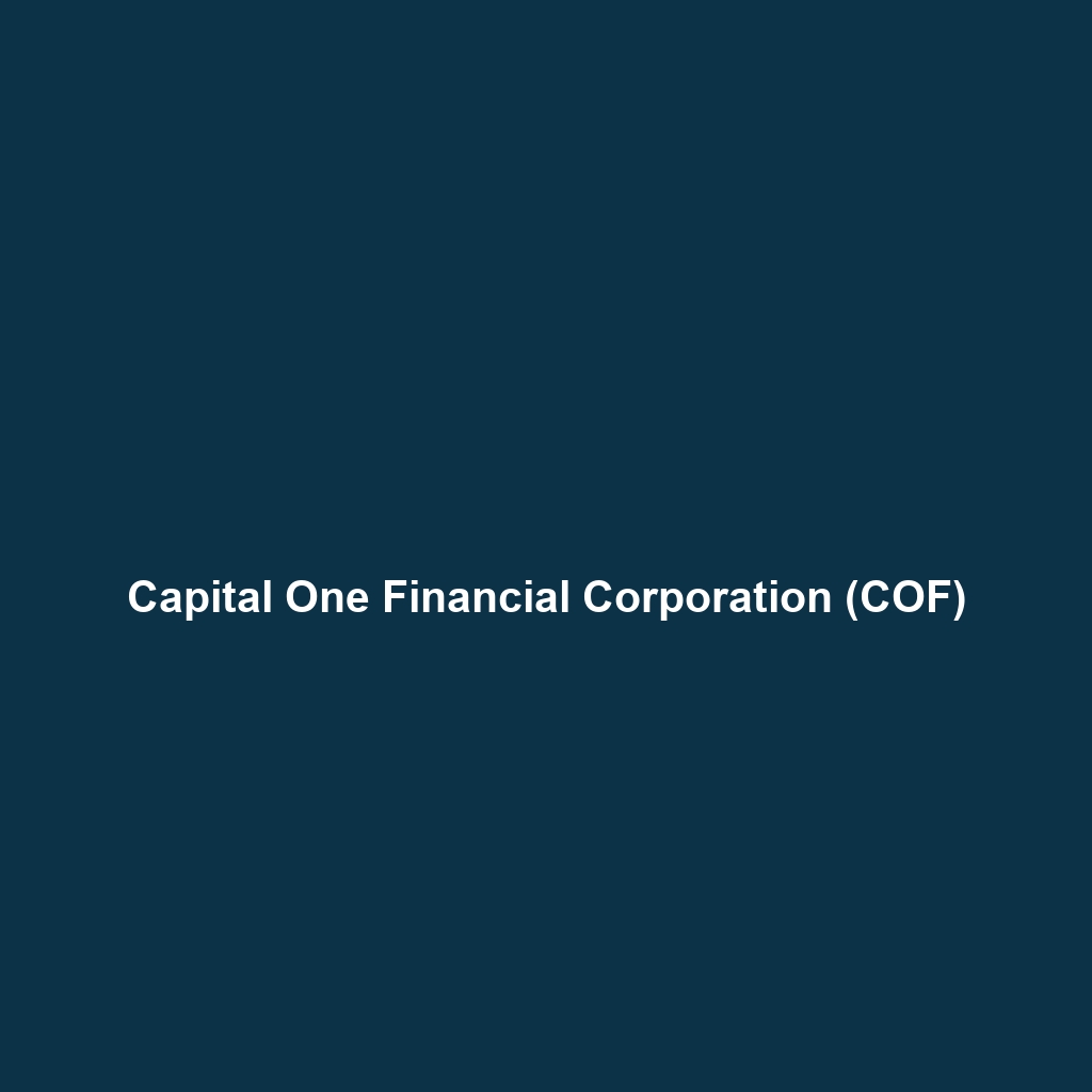 Capital One Financial Corporation (COF)