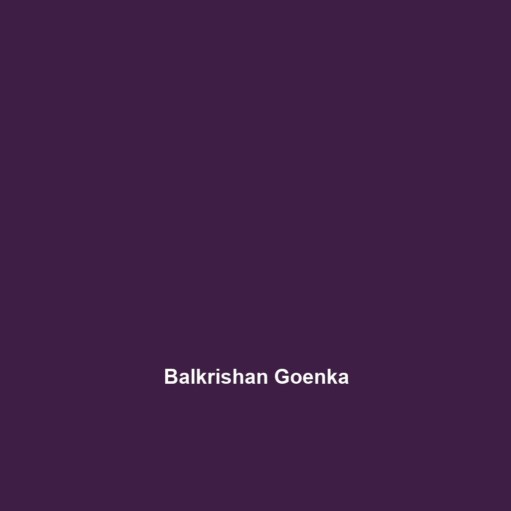 Balkrishan Goenka