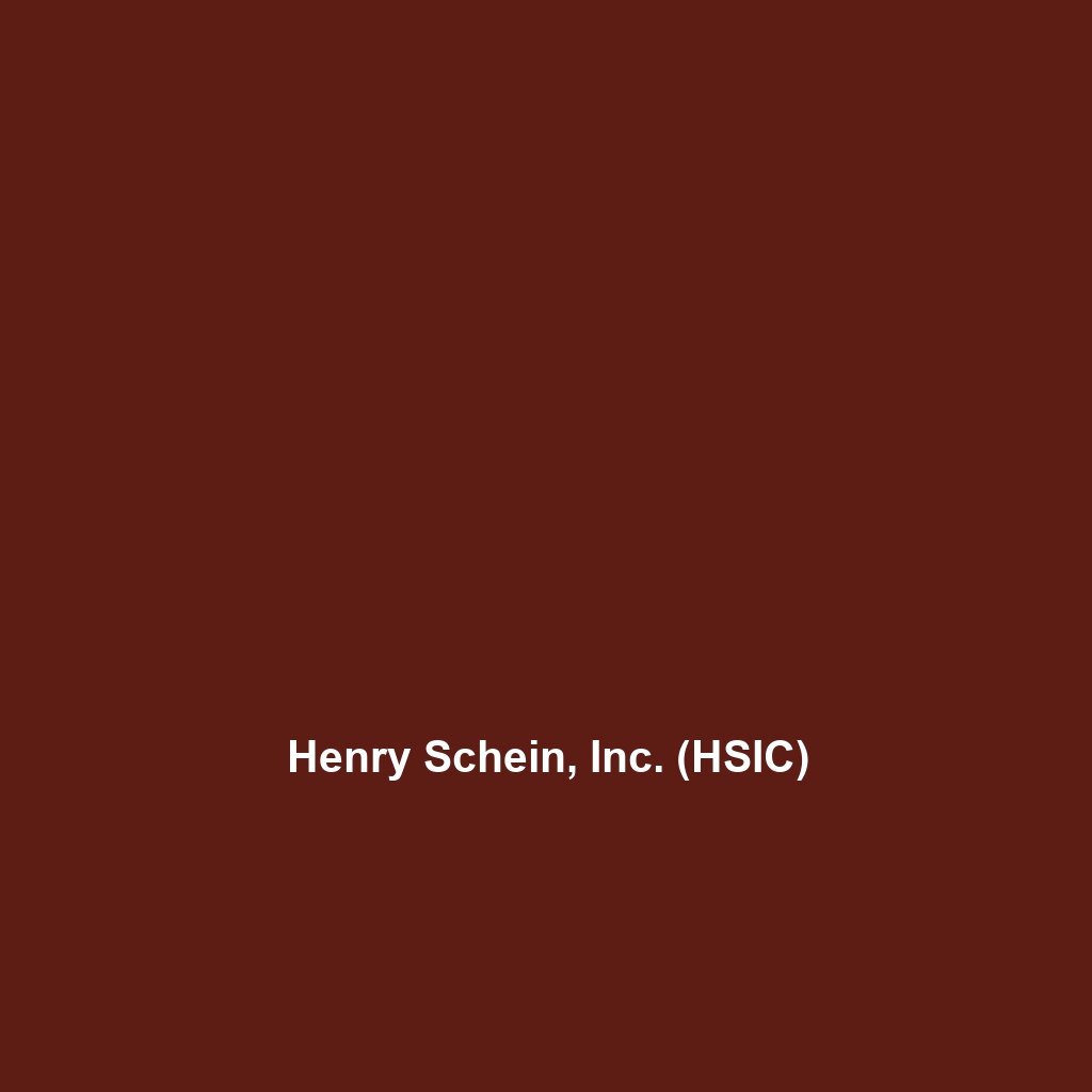 Henry Schein, Inc. (HSIC)