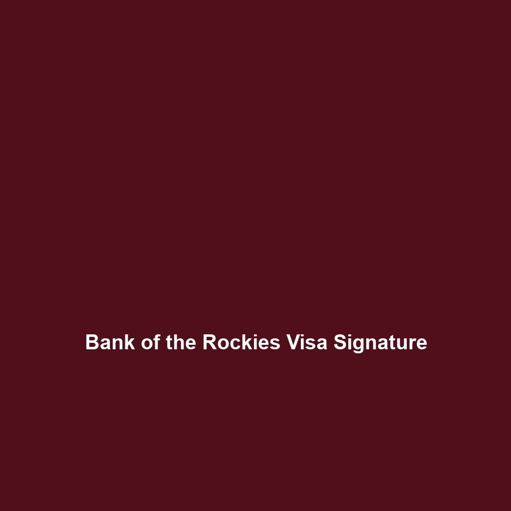 Bank of the Pacific Platinum Visa