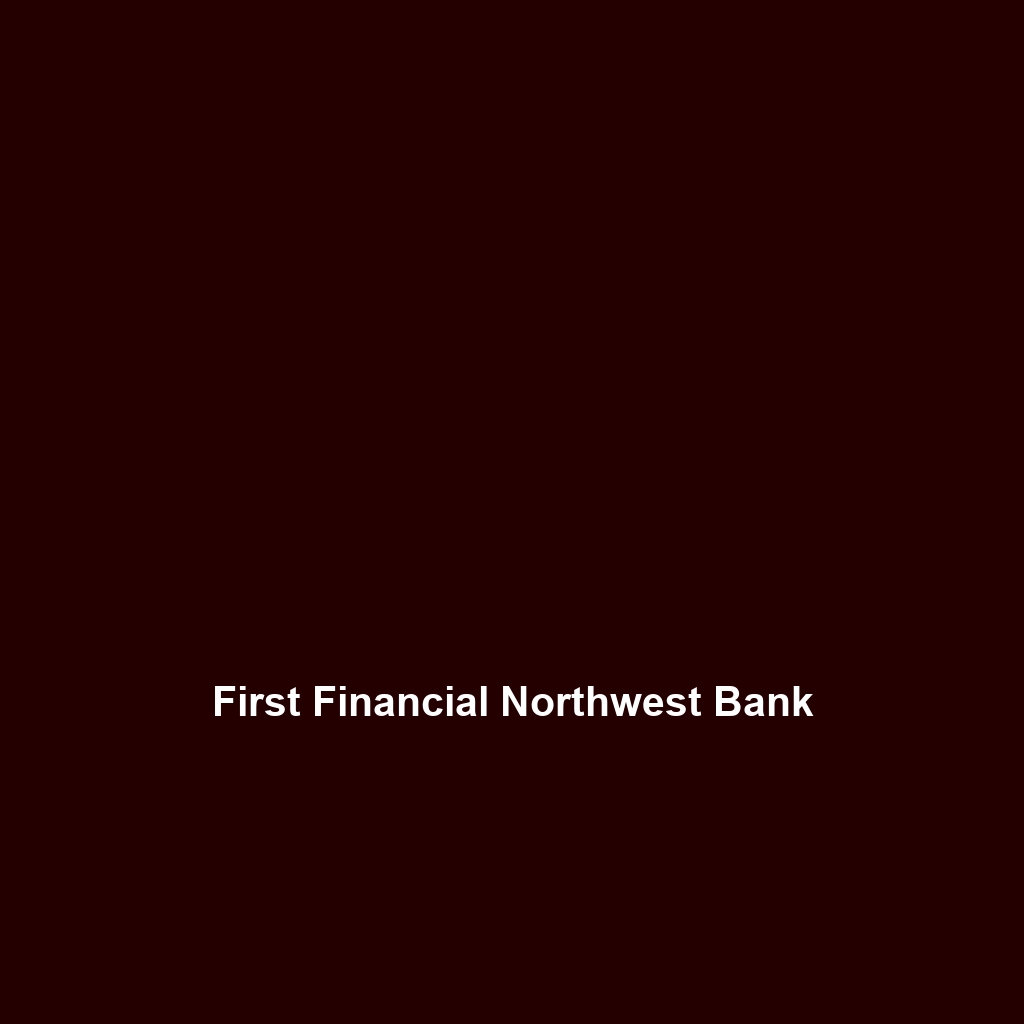 First Financial Northwest Bank