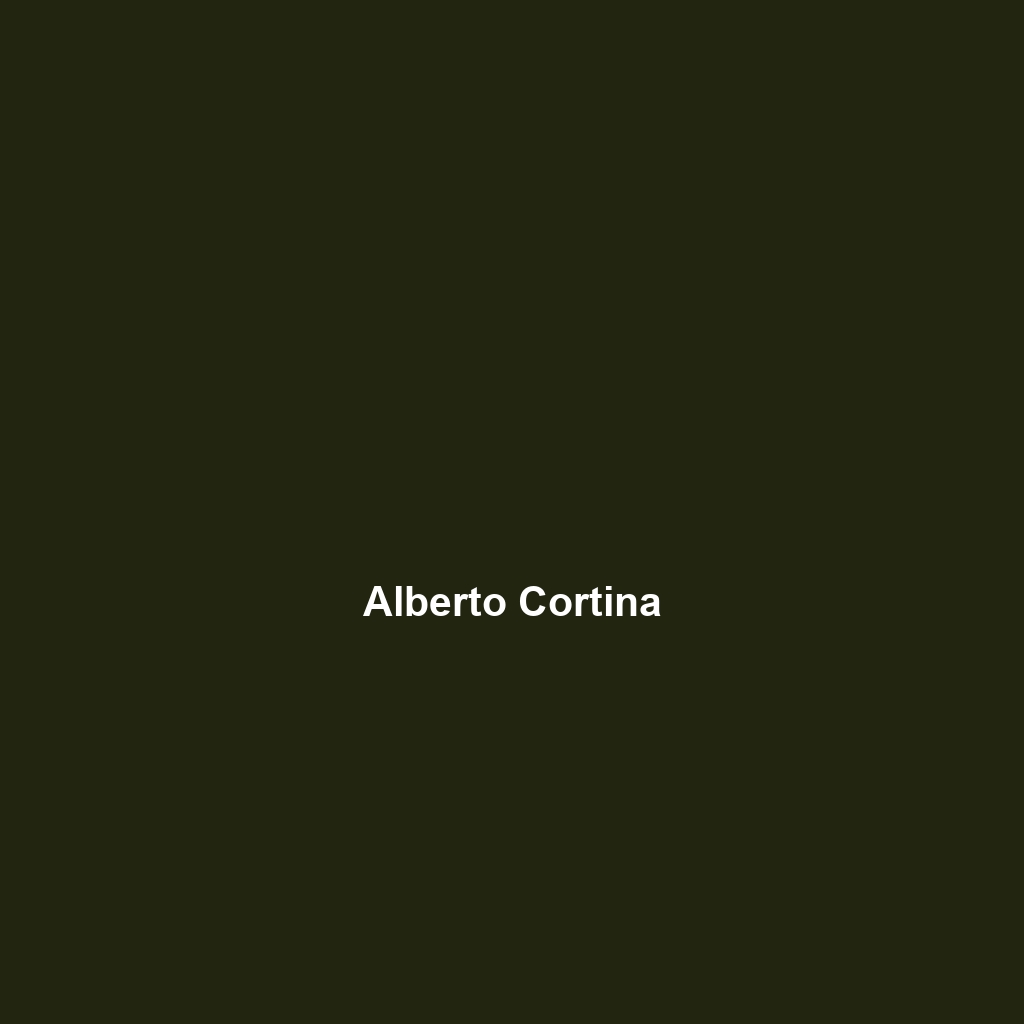 Alberto Cortina