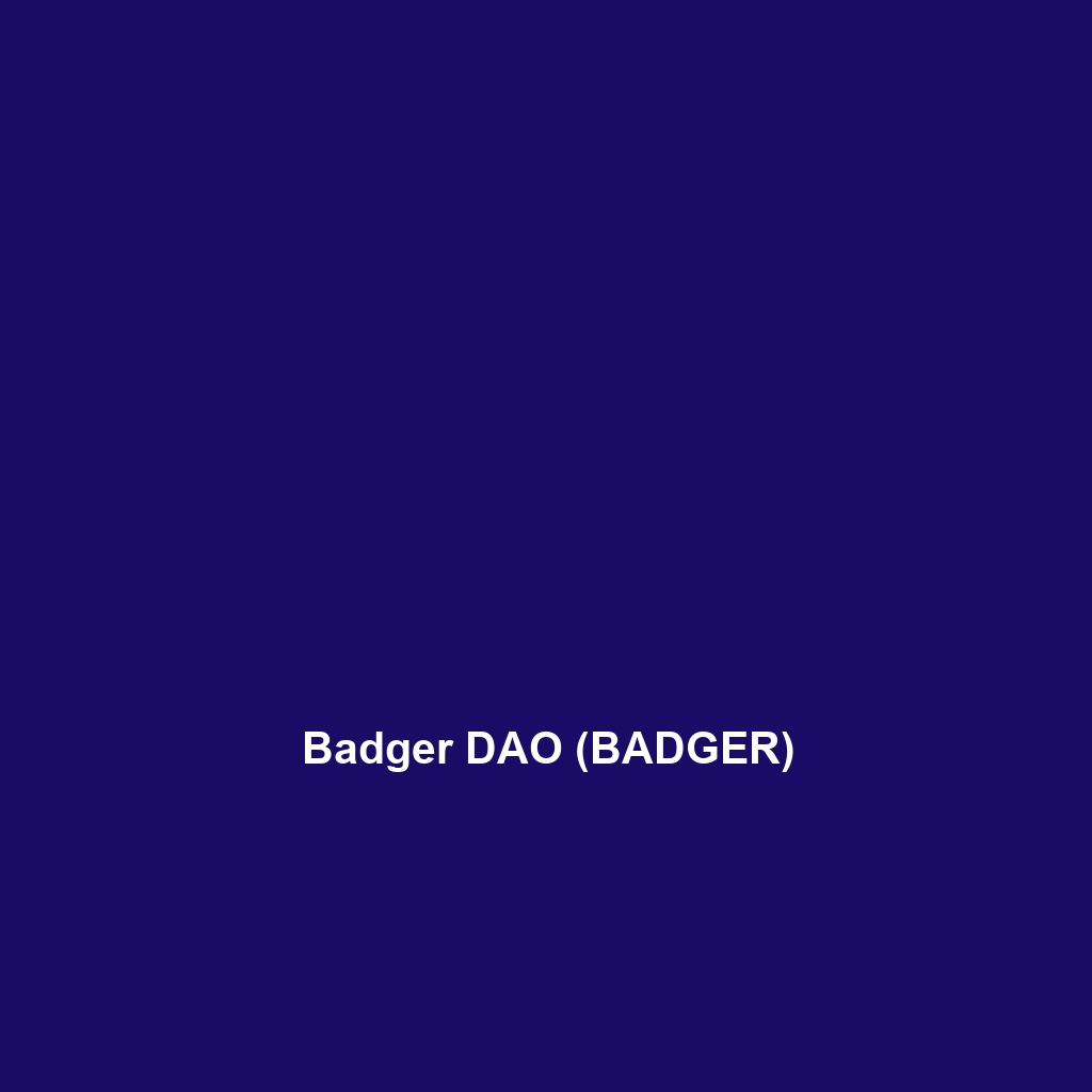 Badger DAO (BADGER)