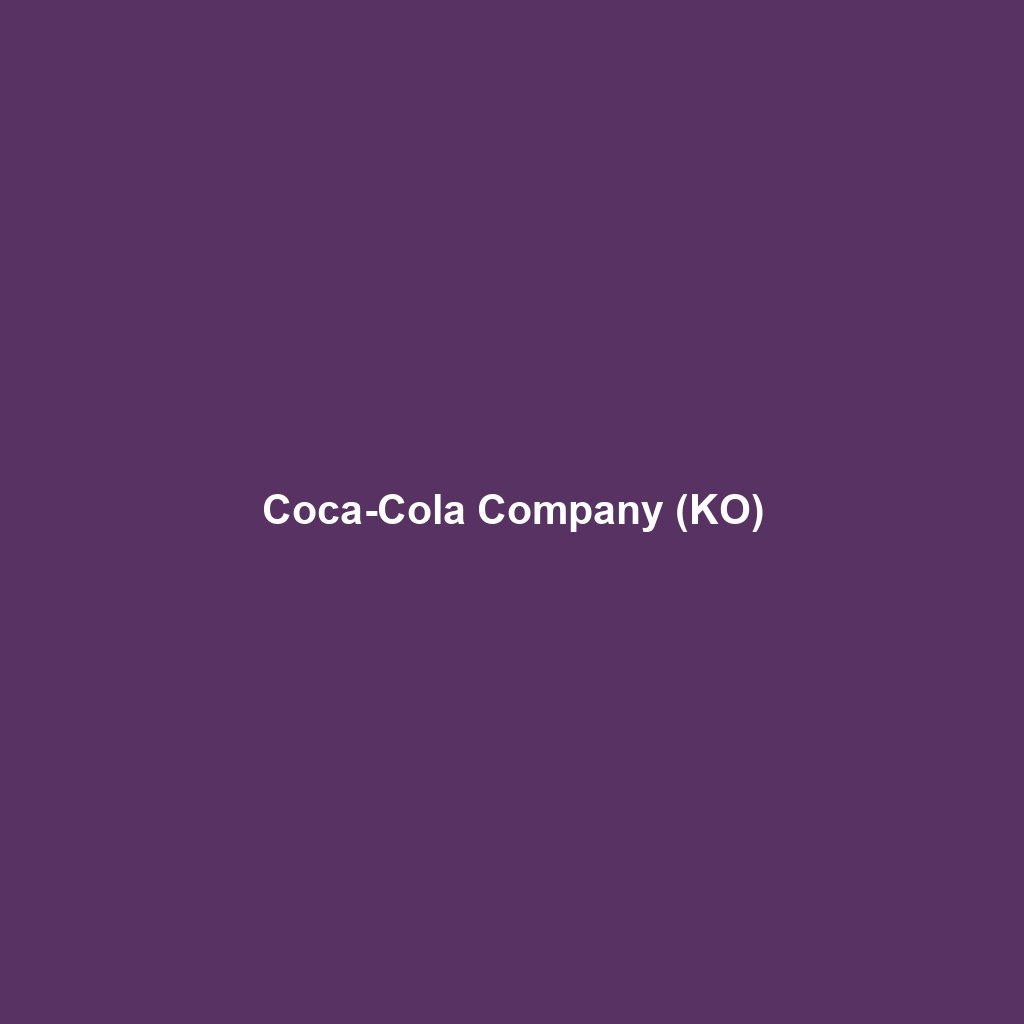 Coca-Cola Company (KO)