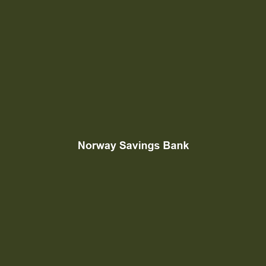 Norway Savings Bank