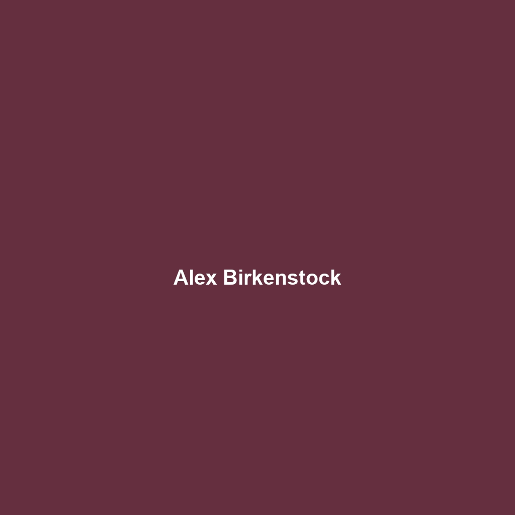 Alex Birkenstock