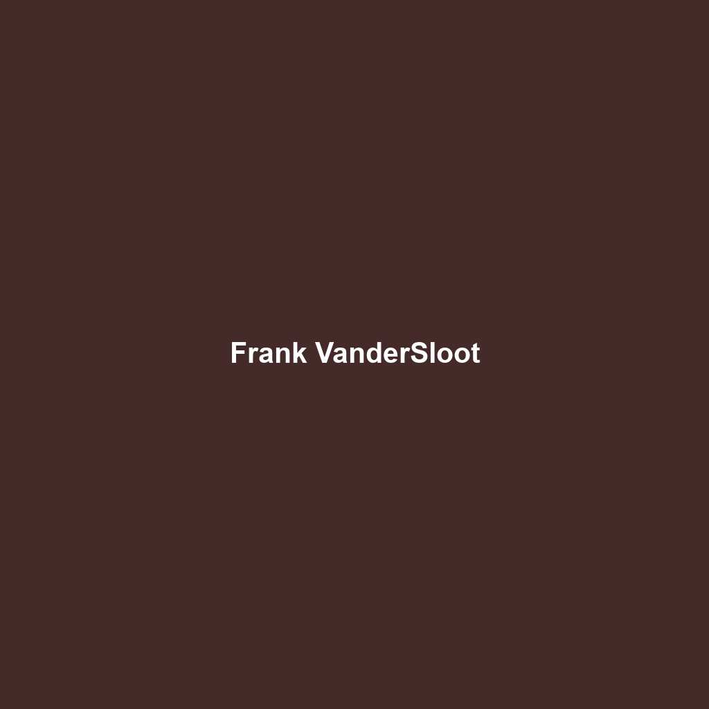 Frank VanderSloot