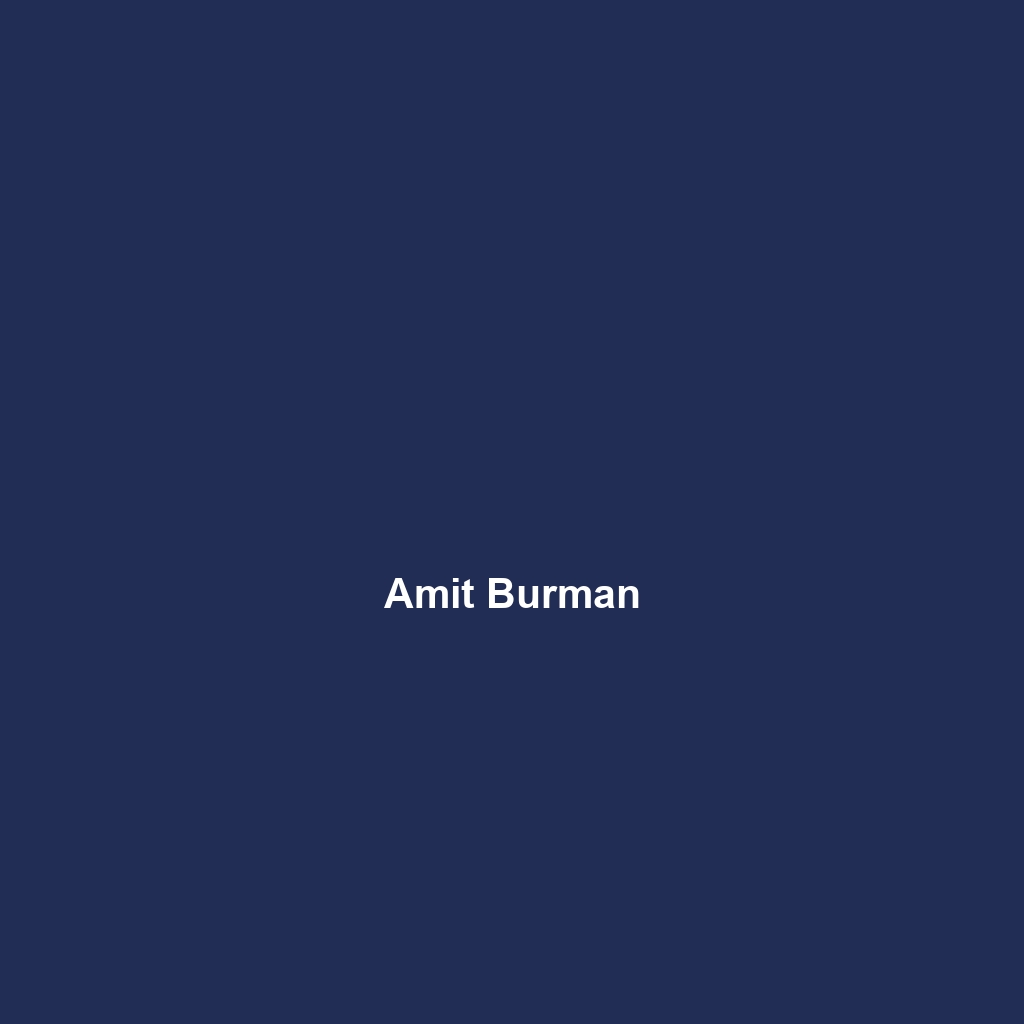 Amit Burman