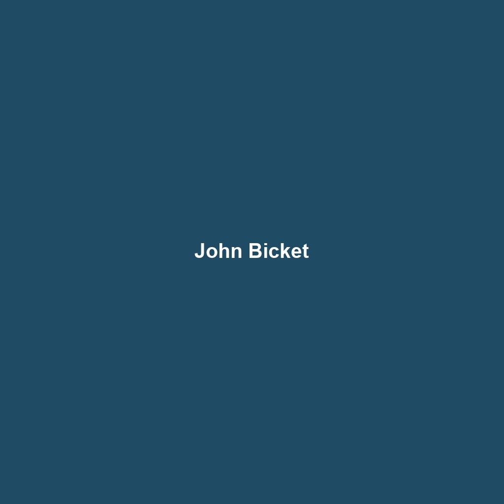 John Bicket