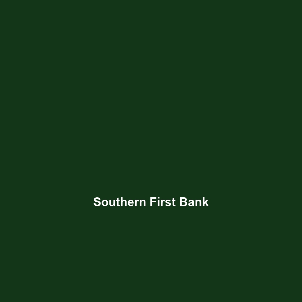 Southern First Bank