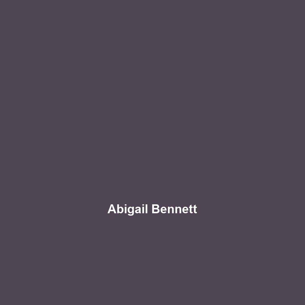 Abigail Bennett