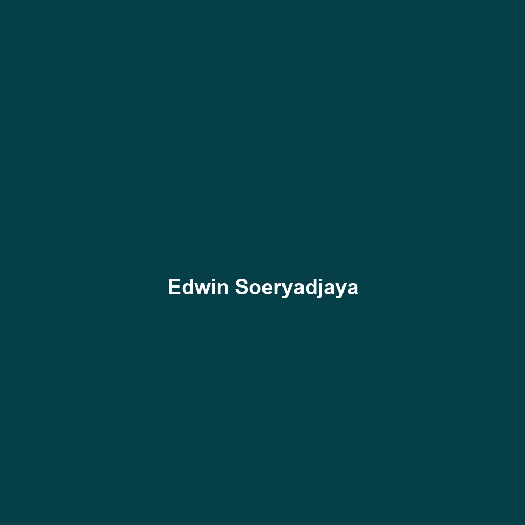 Edwin Soeryadjaya