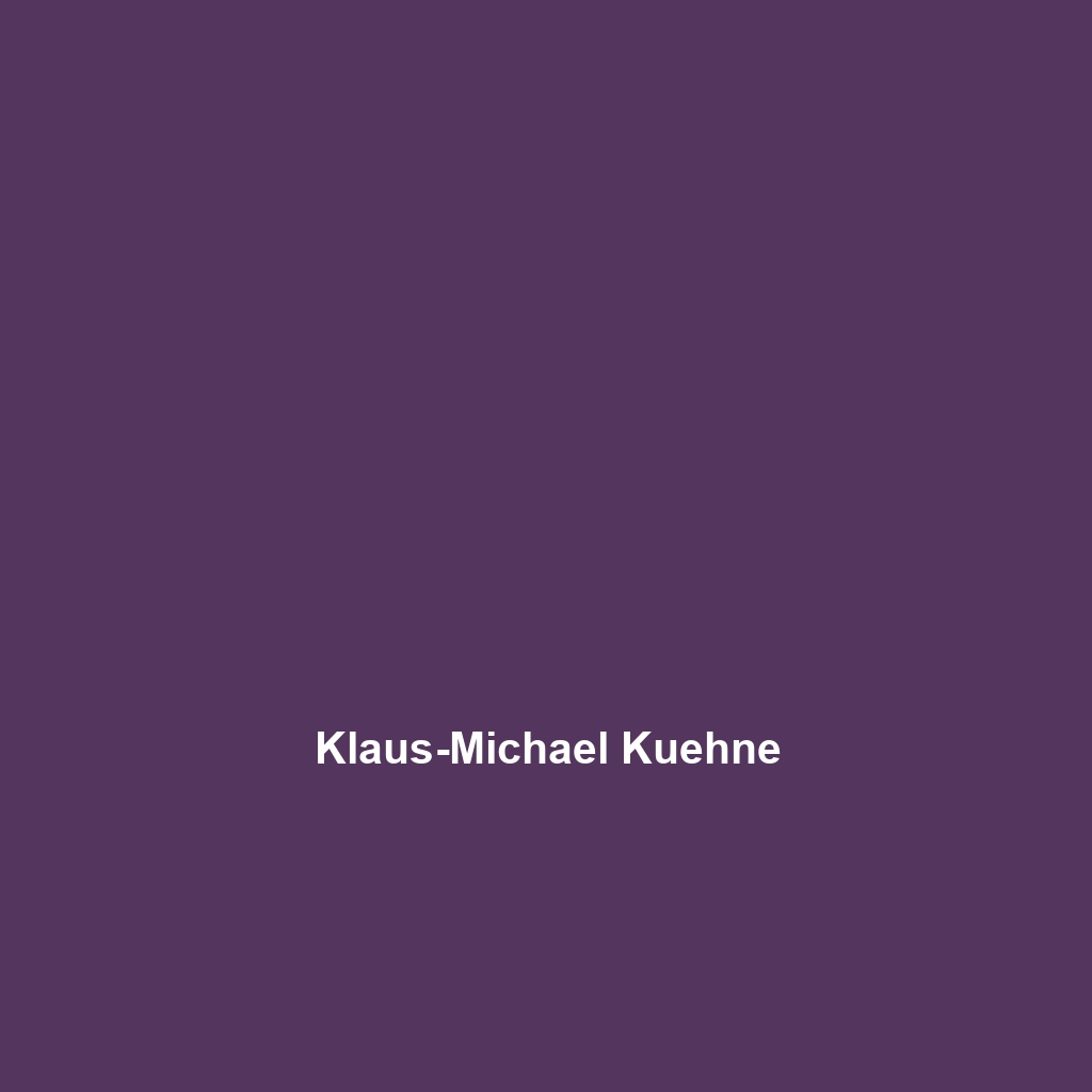 Klaus-Michael Kuehne