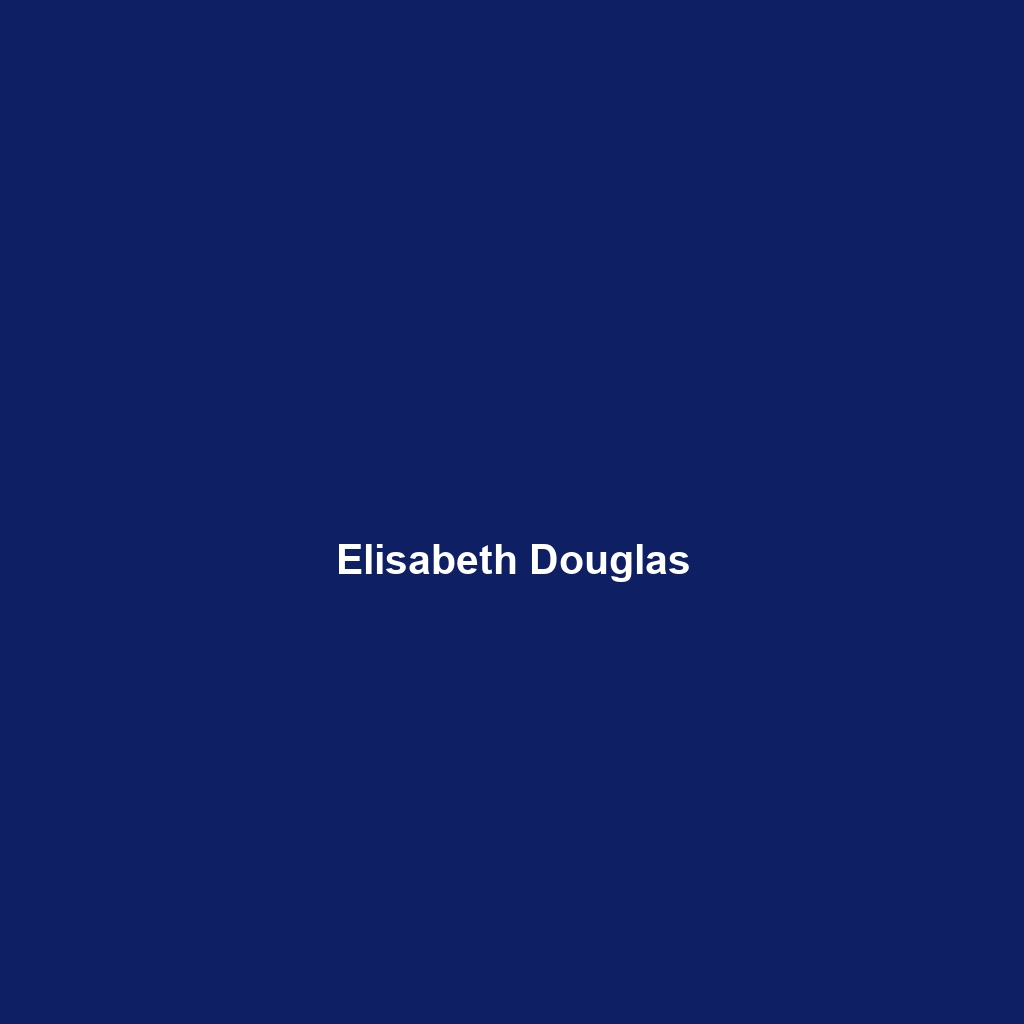 Elisabeth Douglas