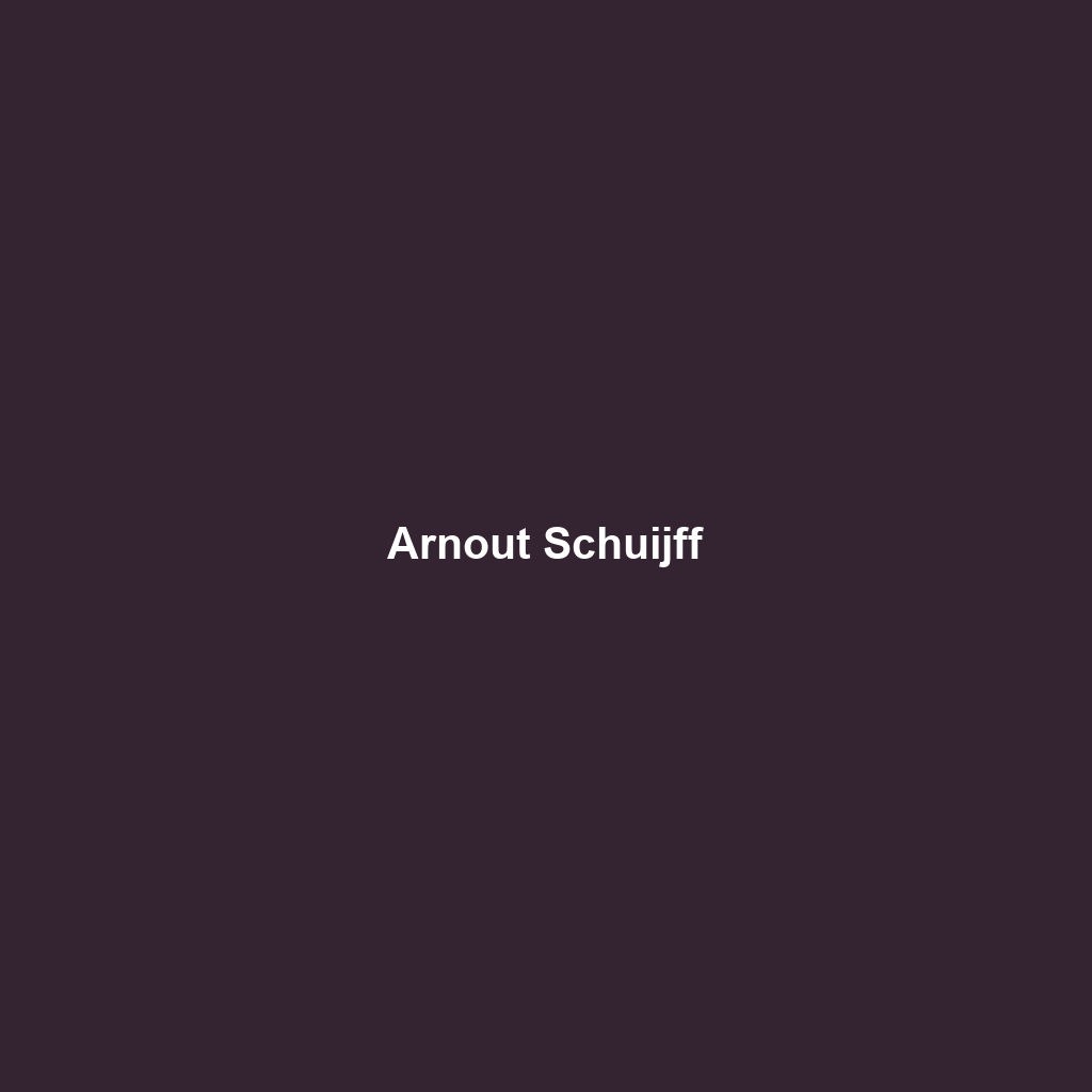 Arnout Schuijff