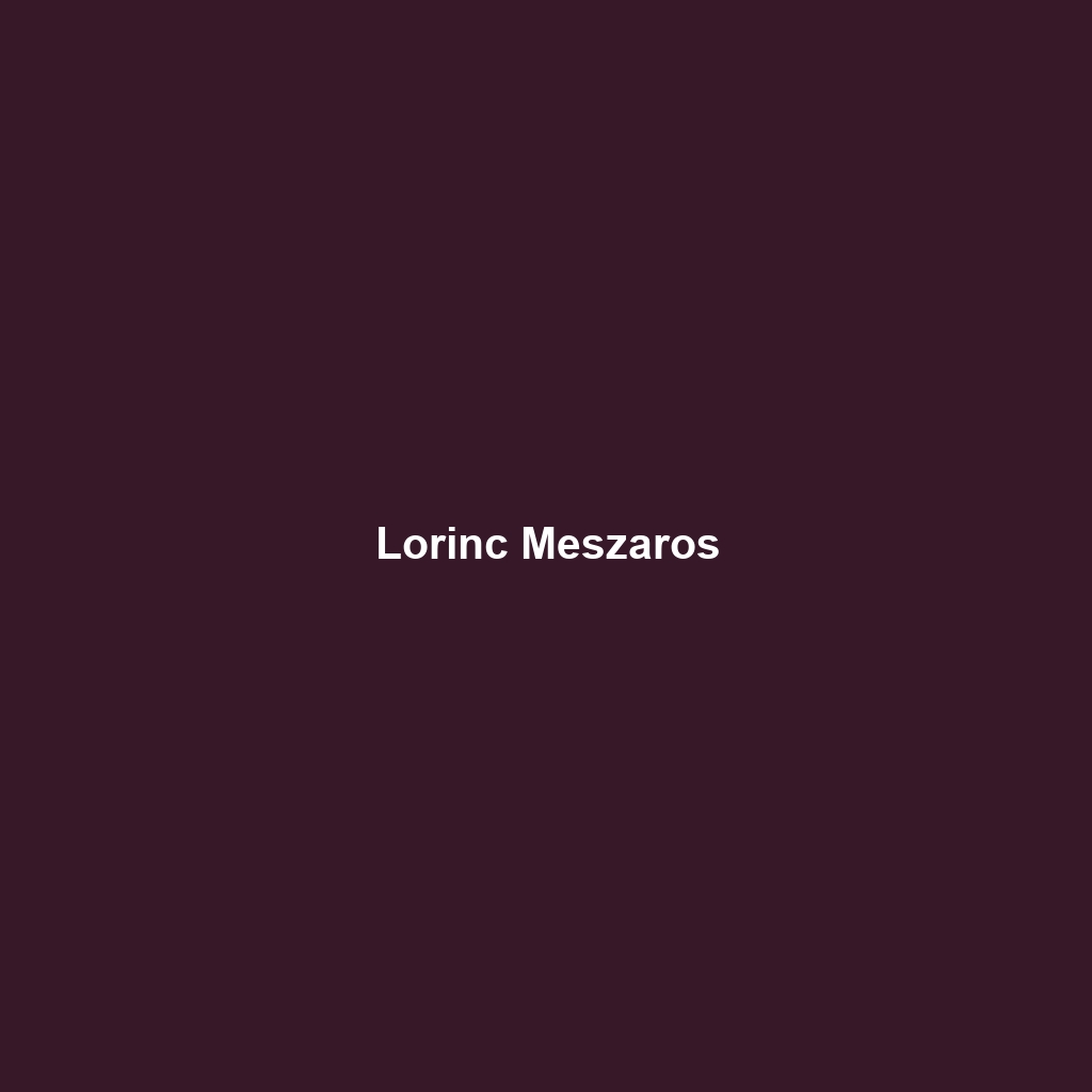 Lorinc Meszaros