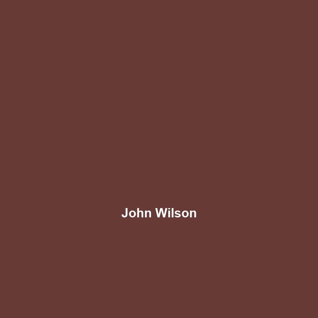 John Wilson