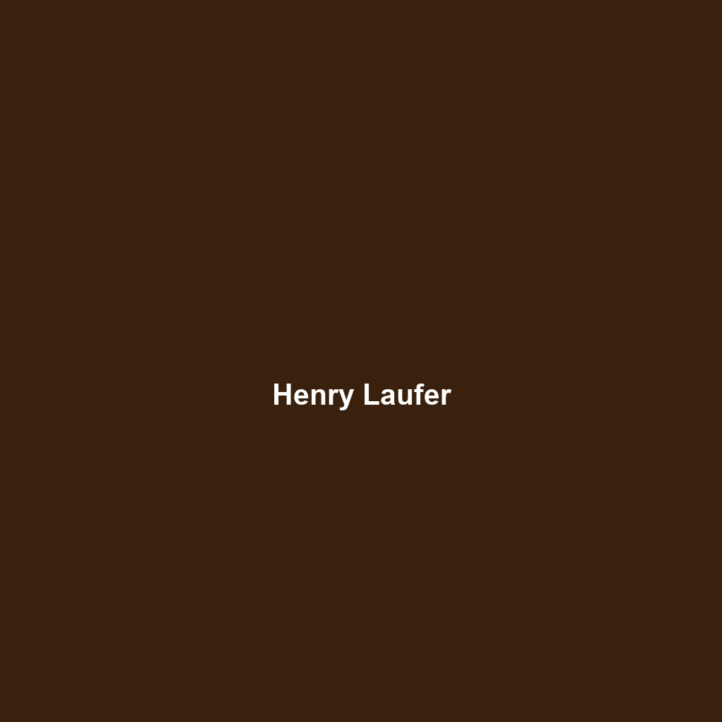 Henry Laufer