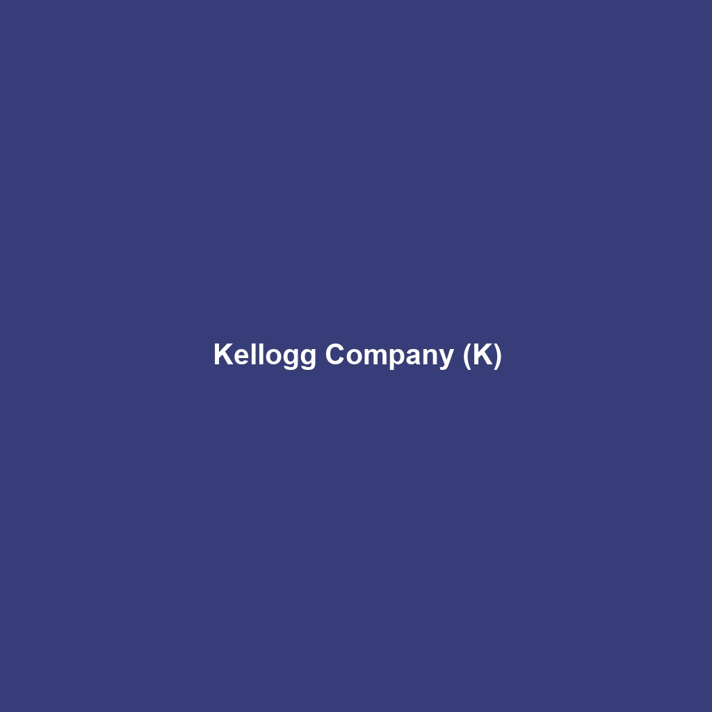 Kellogg Company (K)