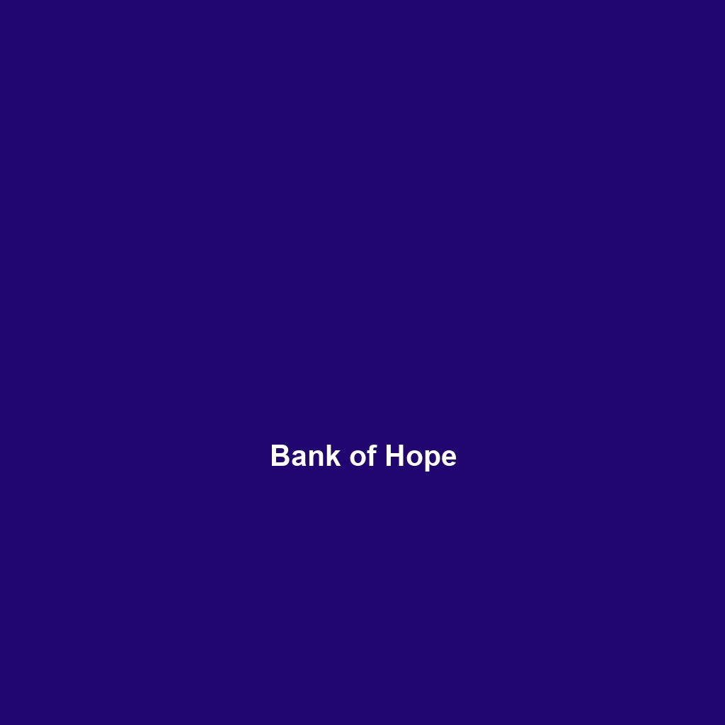 Bank of Hope