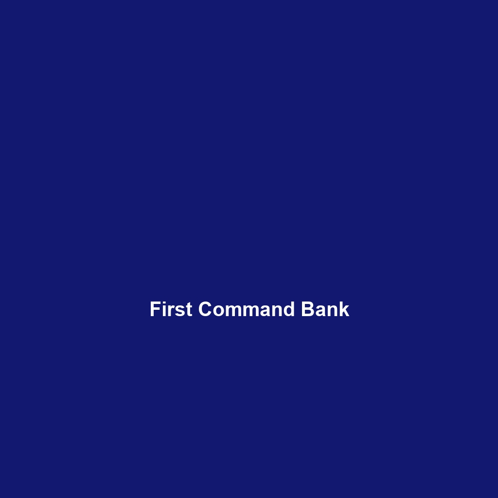 First Command Bank