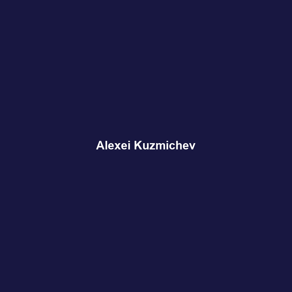 Alexei Kuzmichev