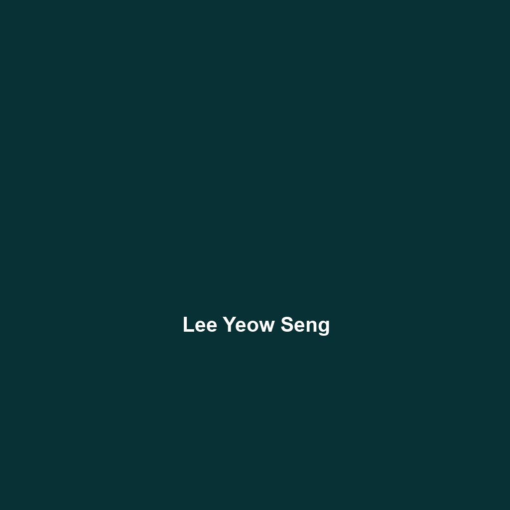 Lee Yeow Seng