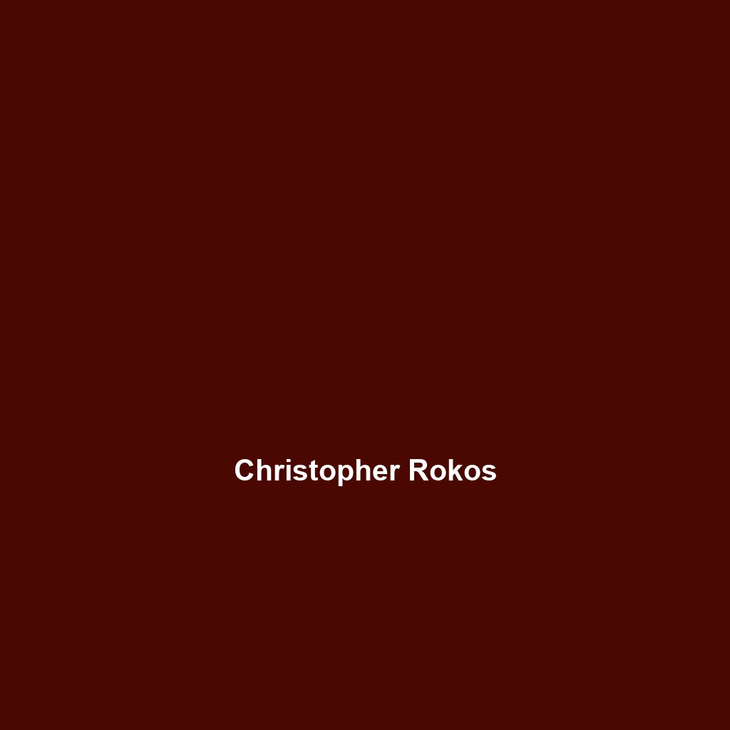 Christopher Rokos