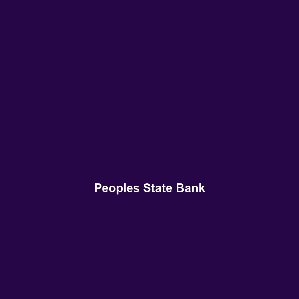 Peoples State Bank