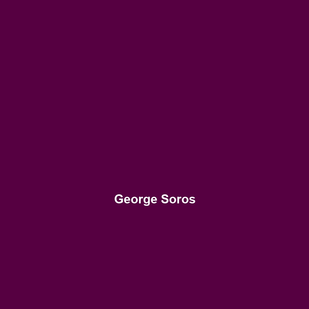 George Soros