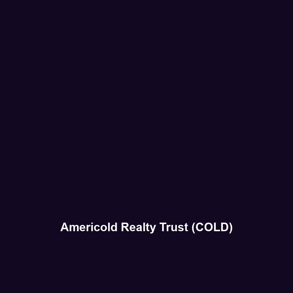 Americold Realty Trust (COLD)