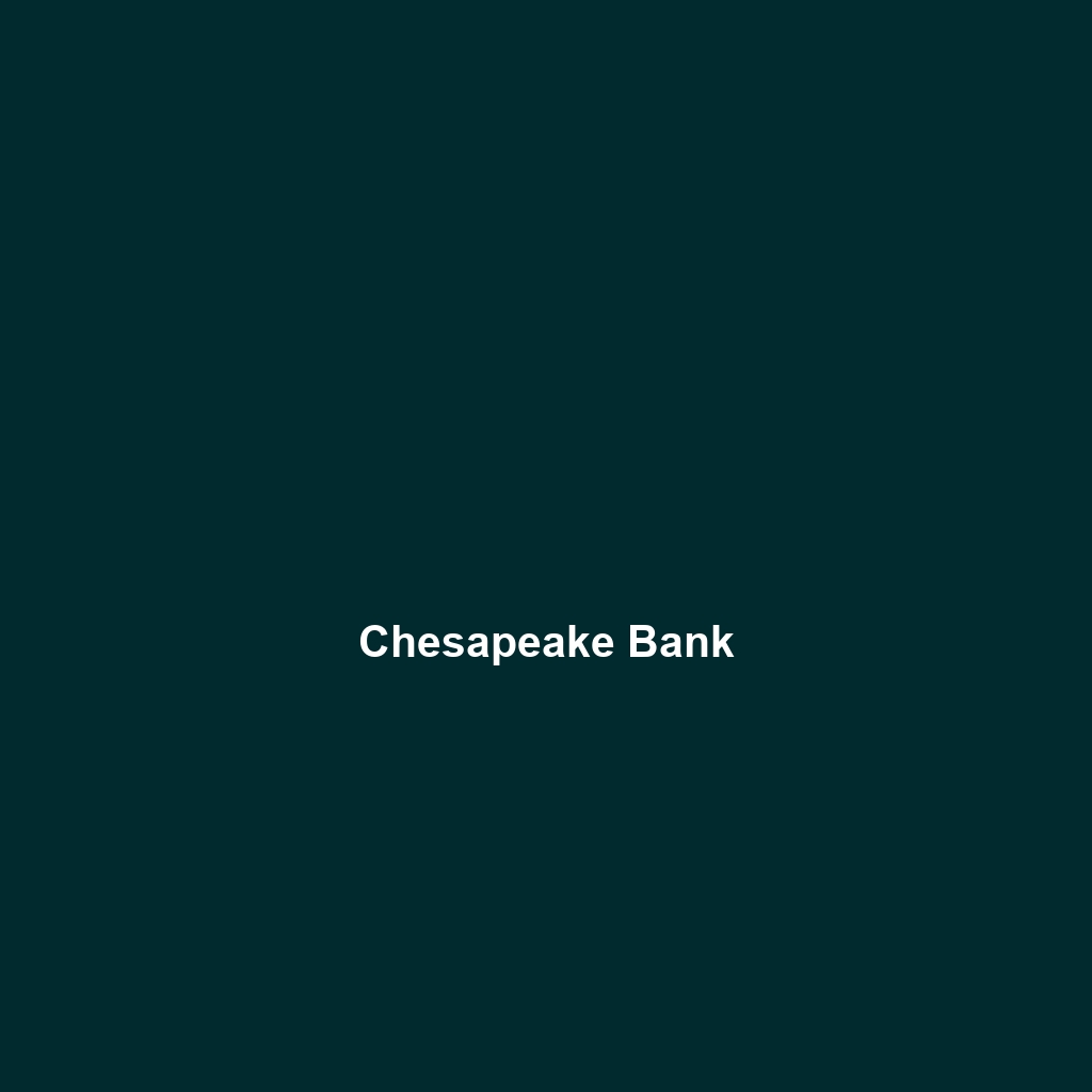 Chesapeake Bank