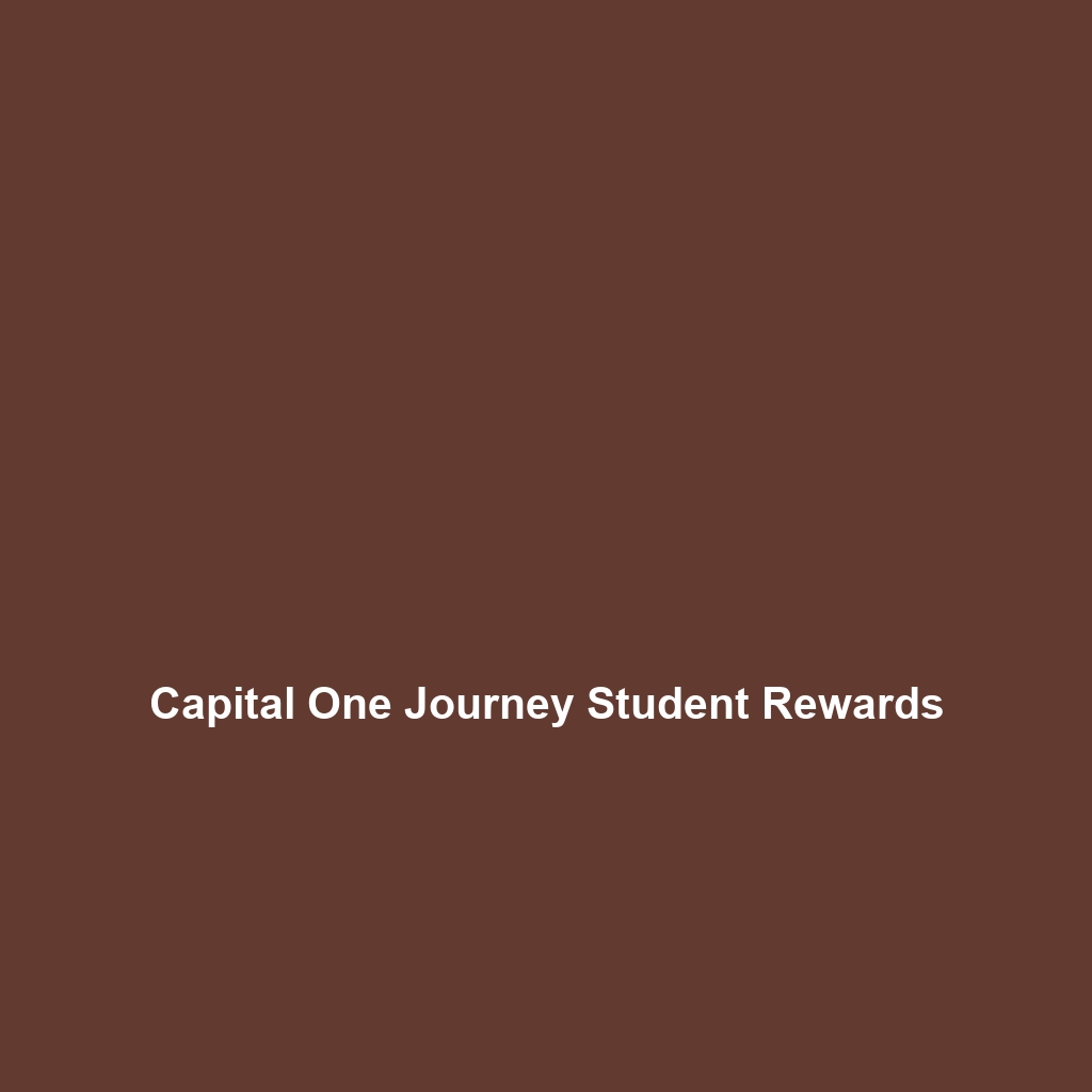 Capital One Journey Student Card