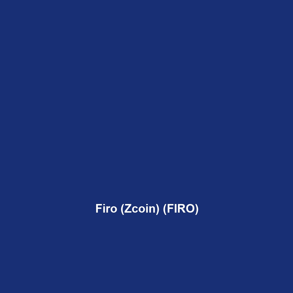 Firo (Zcoin) (FIRO)