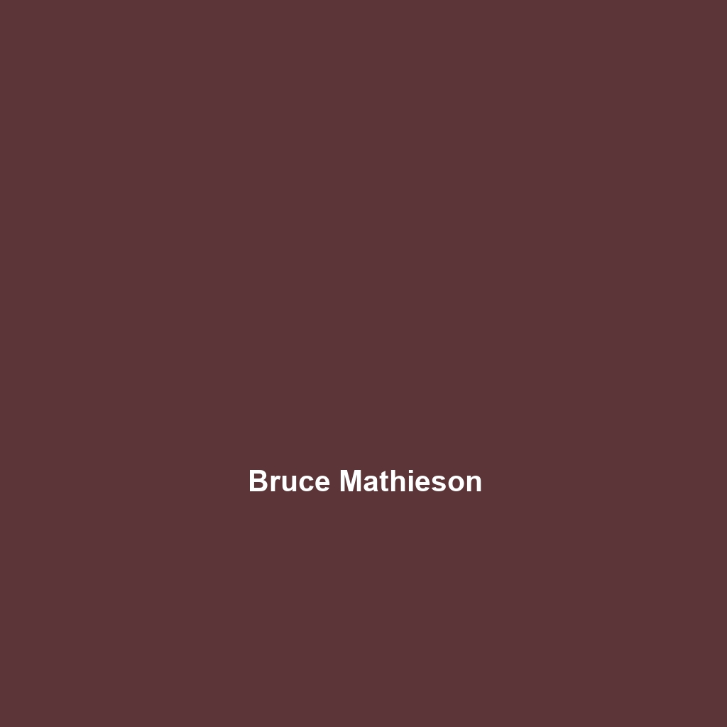 Bruce Mathieson