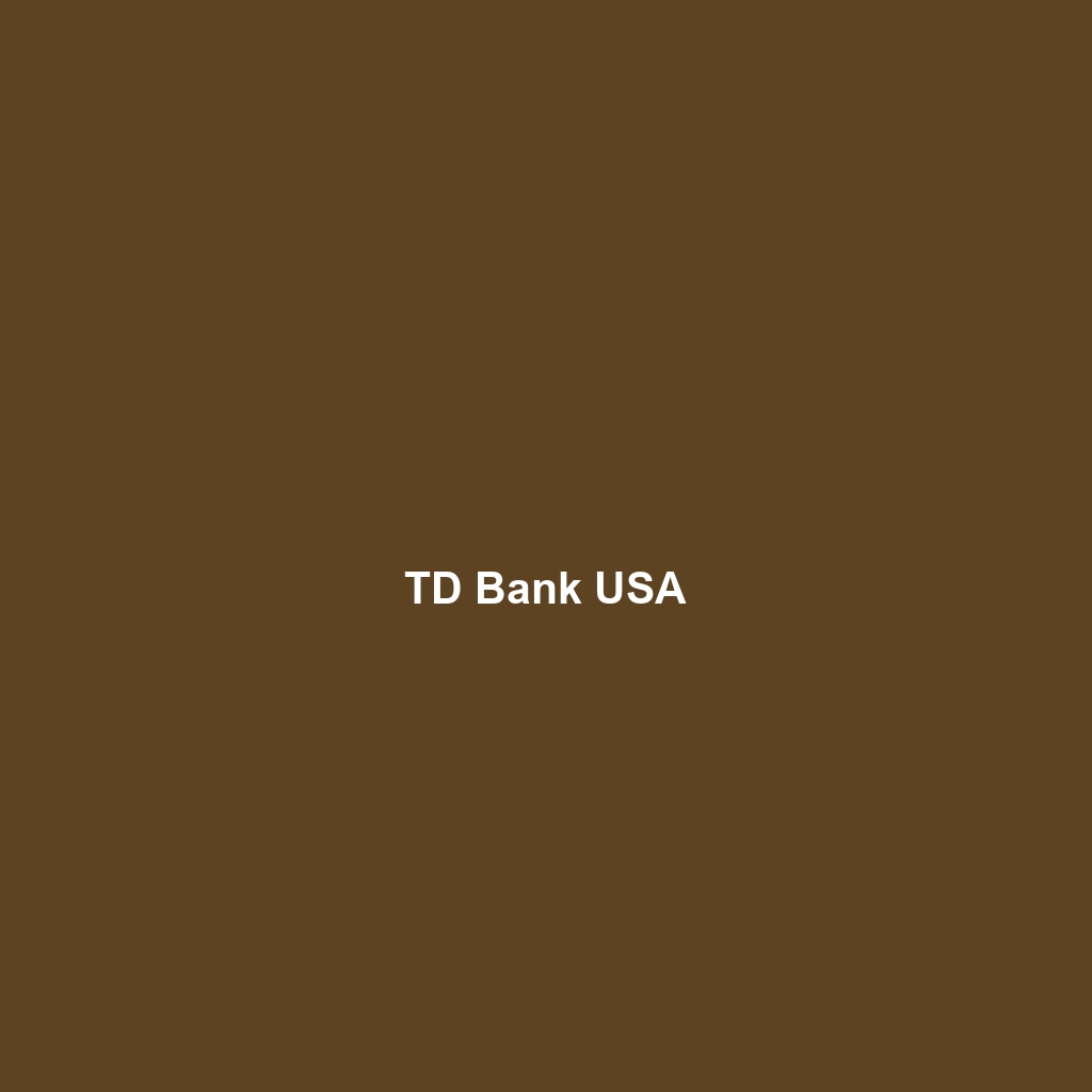 TD Bank USA