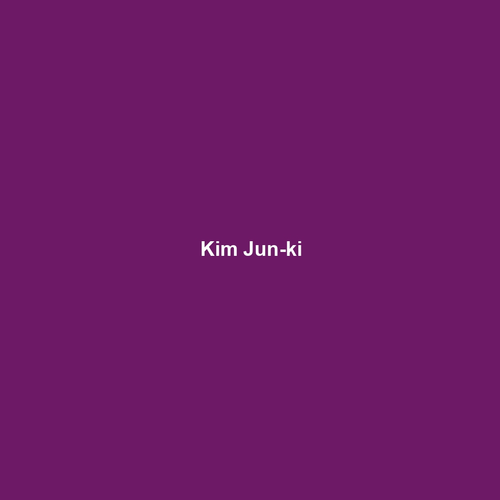 Kim Jun-ki