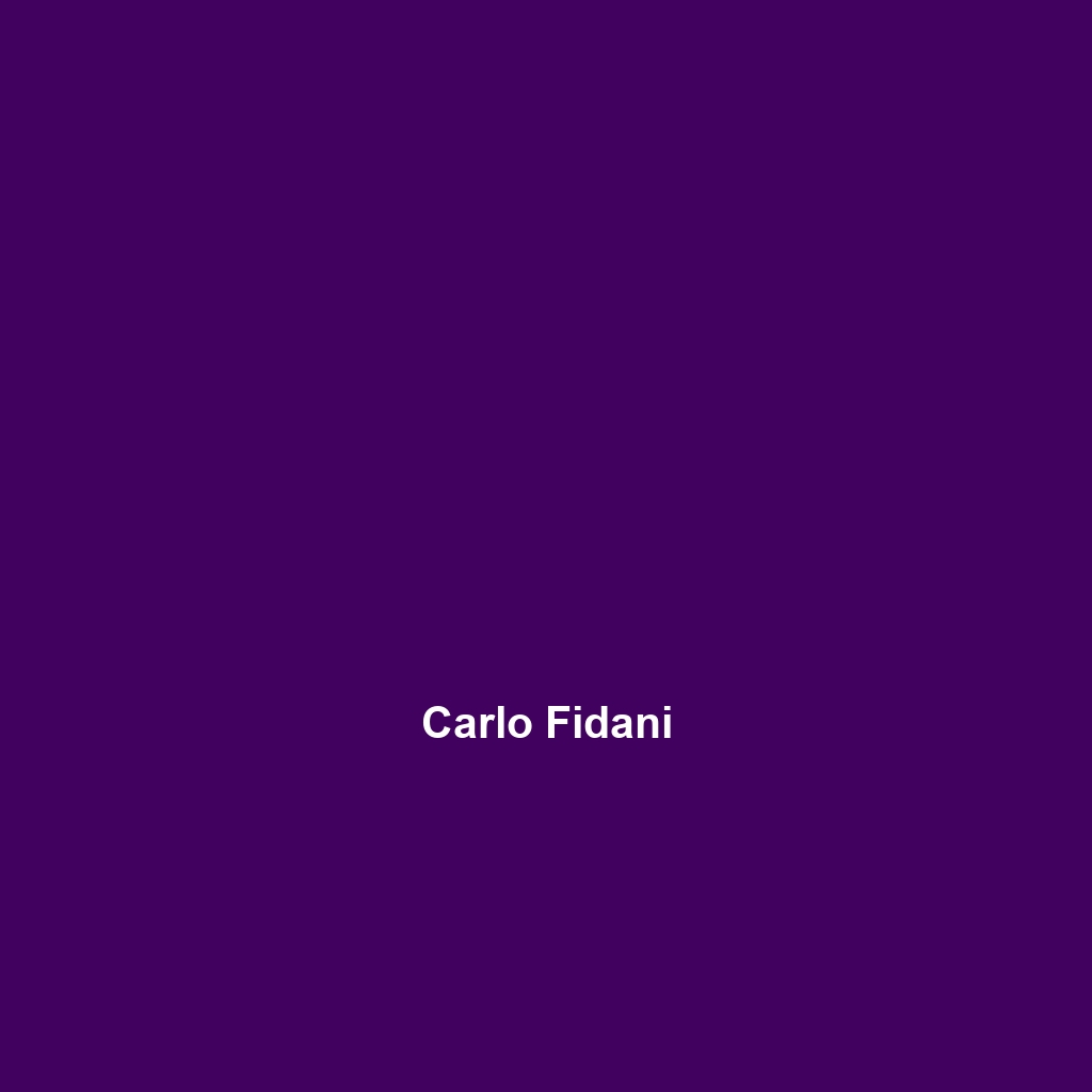 Carlo Fidani