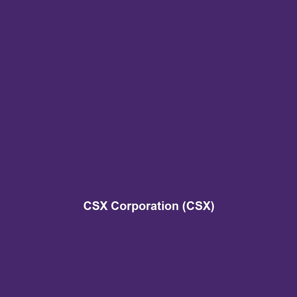 CSX Corporation (CSX)