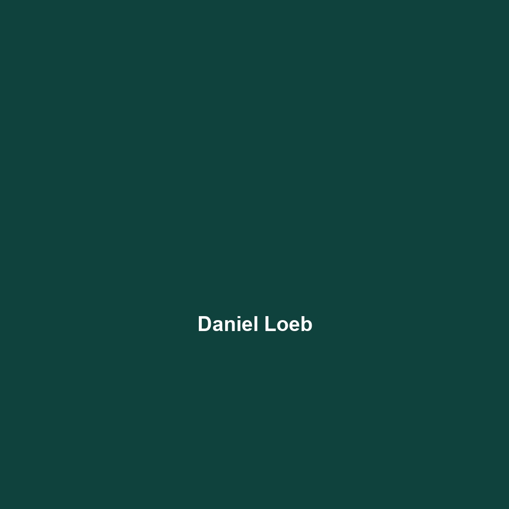 Daniel Loeb