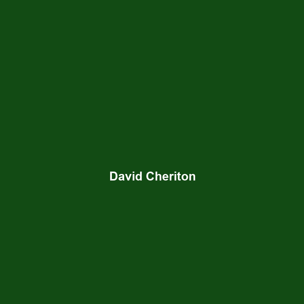 David Cheriton