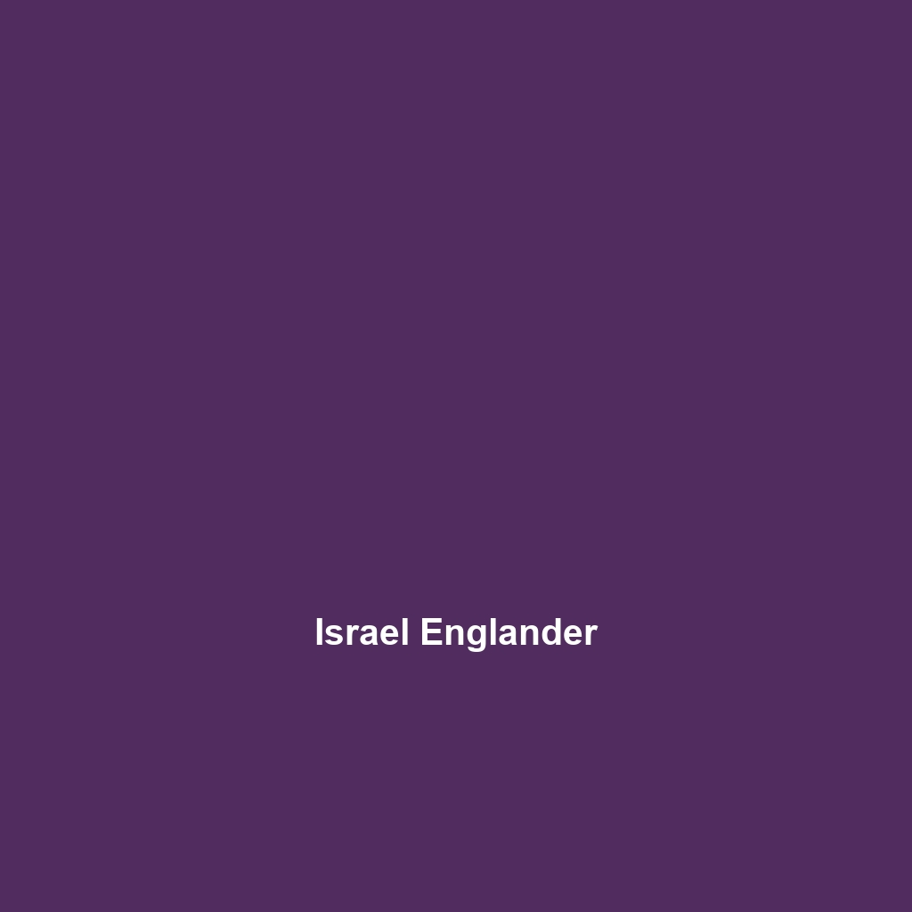 Israel Englander