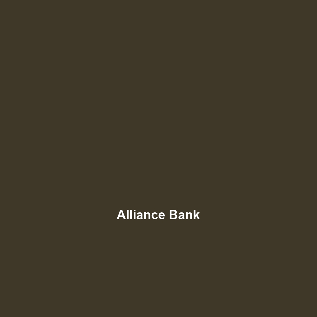 Alliance Bank