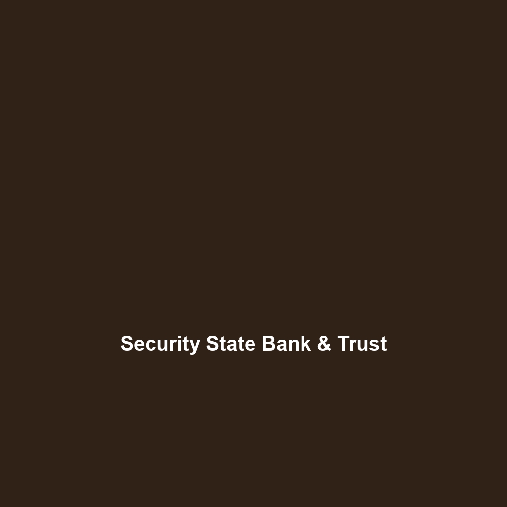 Security State Bank & Trust