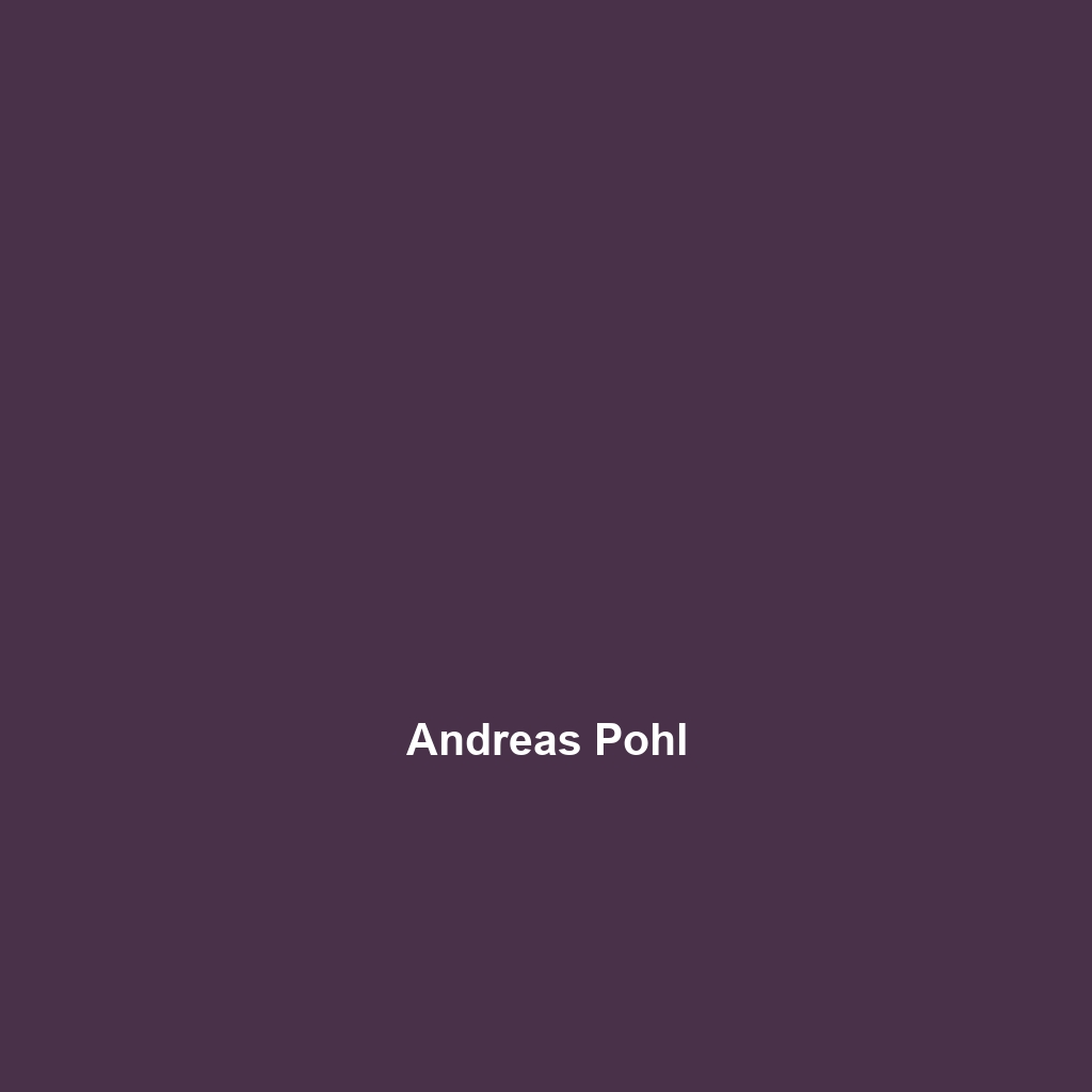 Andreas Pohl