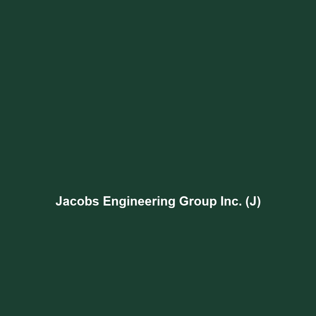 Jacobs Engineering Group Inc. (J)