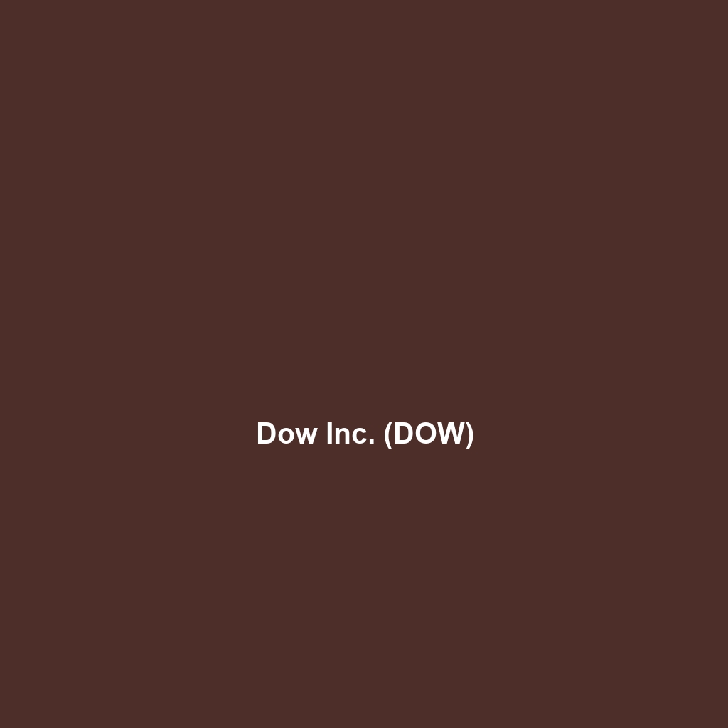 Dow Inc. (DOW)