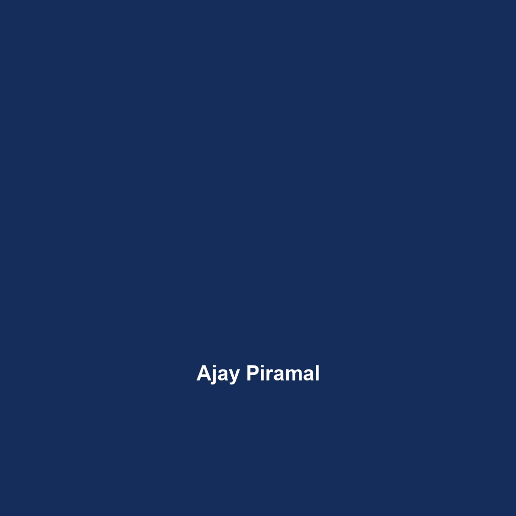 Ajay Piramal