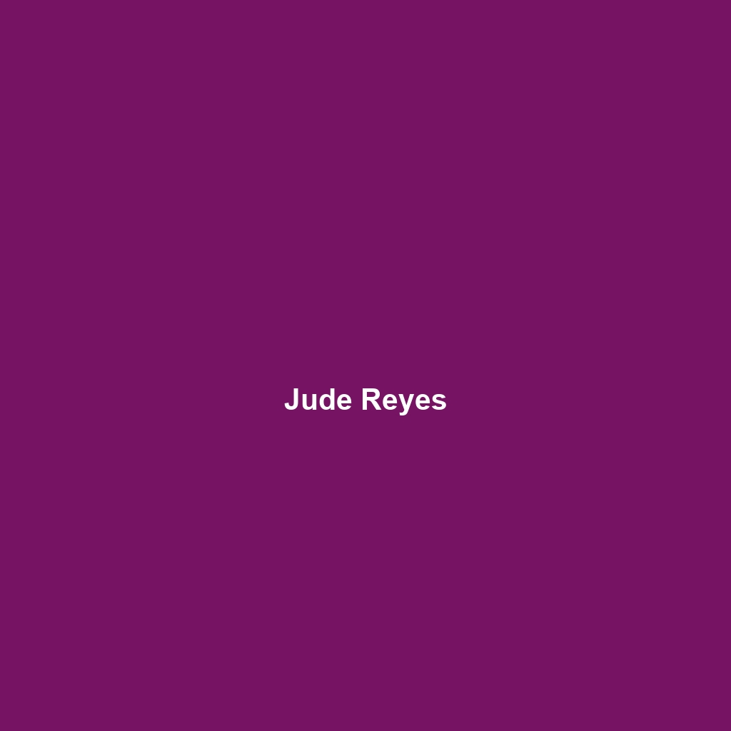 Jude Reyes