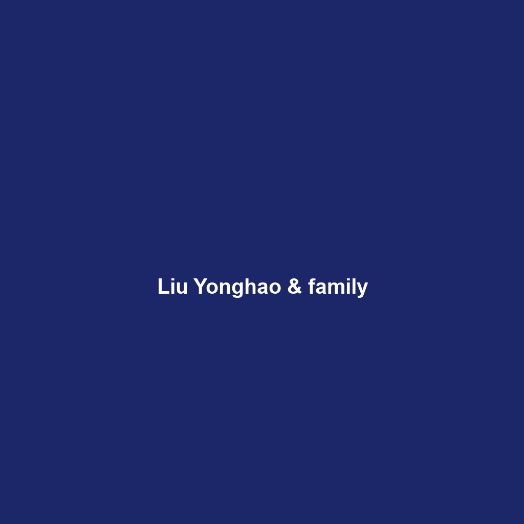 Liu Xiucai & family